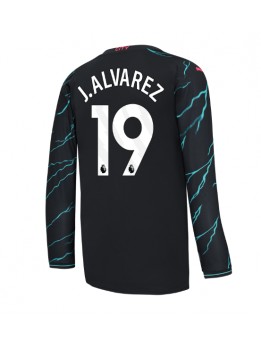 Manchester City Julian Alvarez #19 Rezervni Dres 2023-24 Dugim Rukavima
